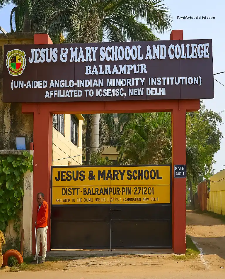 Jesus & Mary School and College, Balrampur , jesus and mary school in balrampur