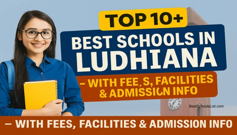 Top 10 Best Schools in Ludhiana with Fees